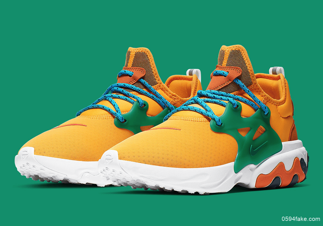 耐克瑞亚全新配色Nike React Presto可爱的鸡蛋土司! 货号:AV2605-701