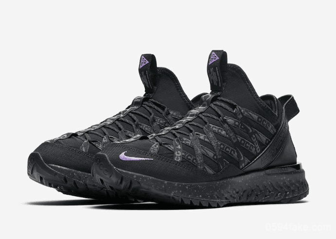 Nike ACG React Terra Gobe将推出全新黑紫配色 货号:BV6344-001