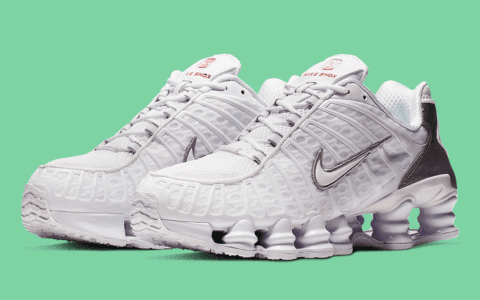 Nike Shox TL全新白银配色现已发售!喜欢的小伙伴可以入手啦 货号:AV3595-100