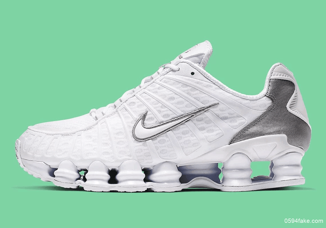 Nike Shox TL全新白银配色现已发售!喜欢的小伙伴可以入手啦 货号:AV3595-100