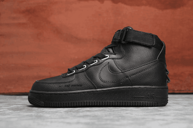 Nike Air Force 1 “High”纯黑 耐克空军一号真标高品质 货号：AJ7311-001