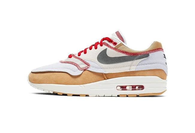 个性十足解构风反转设计!Nike Air Max 1“Inside Out”潮人必备!