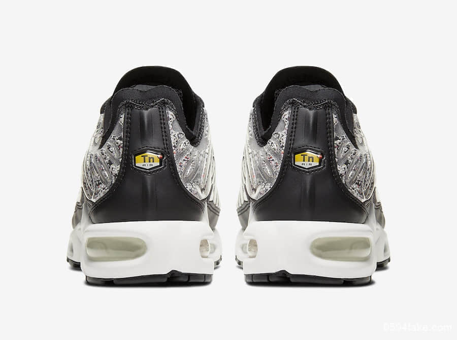 布满岩石?独特鞋身纹理吸睛度up!Nike Air Max Plus即将发售! 货号:AR0970-001