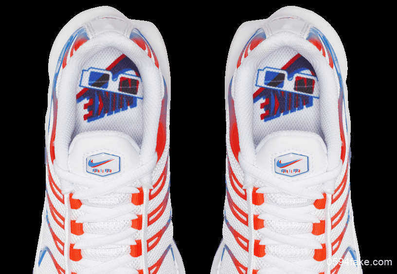 Nike Air Max Plus GS “3D”带你领略老式3D眼镜的风情! 货号:CQ9893-400