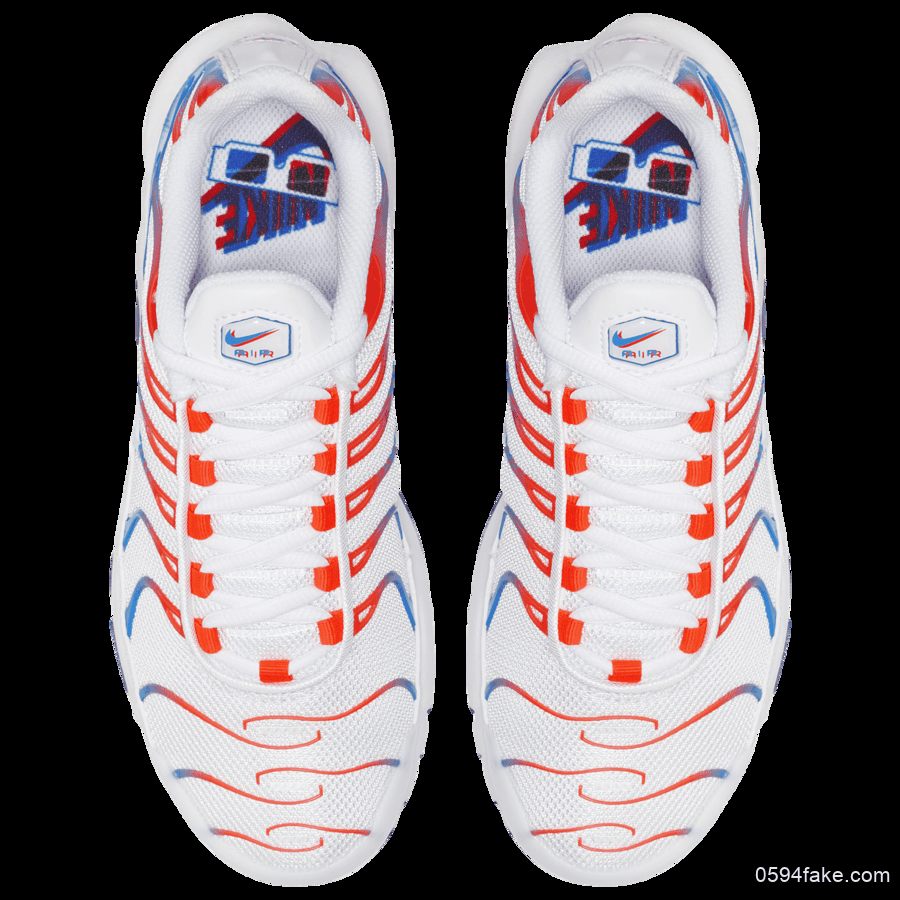 Nike Air Max Plus GS “3D”带你领略老式3D眼镜的风情! 货号:CQ9893-400