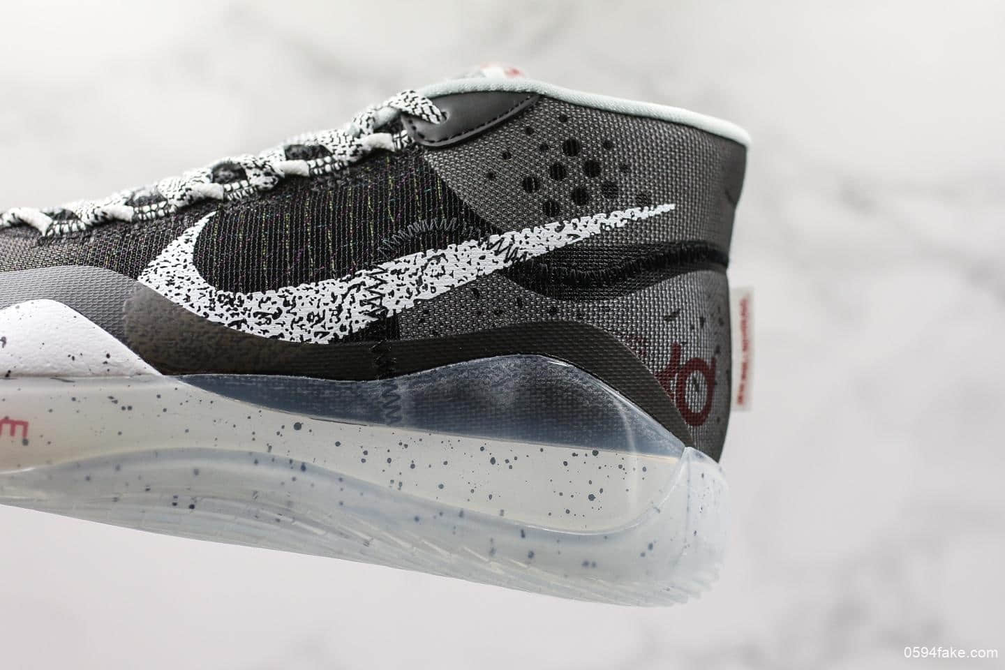 耐克NIKE ZOOM KD12 EP杜兰特12代纯原级版本实战篮球鞋原盒原标区别市面通货版本 货号:AR4230-002