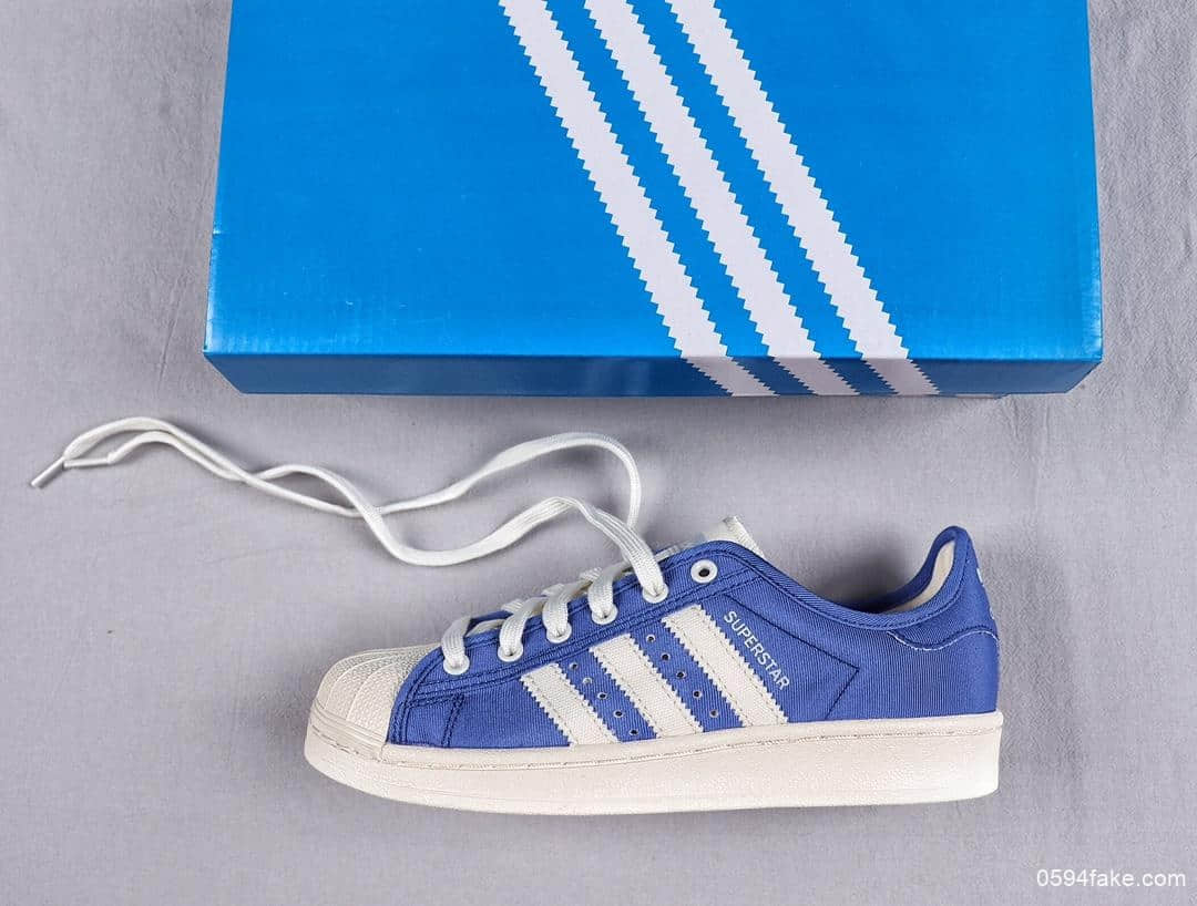 阿迪达斯Adidas Superstar 80s三叶草贝壳头渠道订单海外专供全鞋身顶级头层皮 货号:S82591