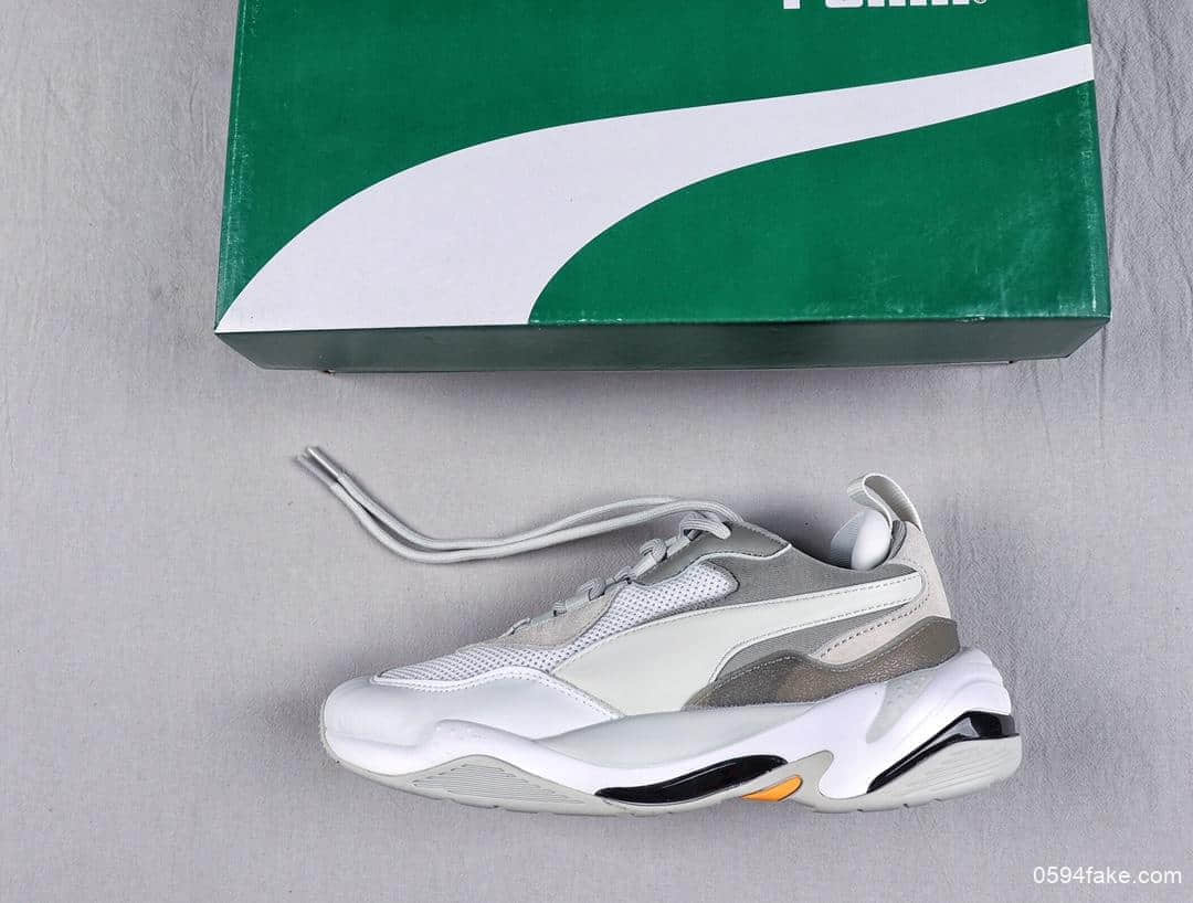 彪马Sneakerness X Puma Thunder L联名款纯原级金泫雅代言复古老爹鞋 货号:367516-08