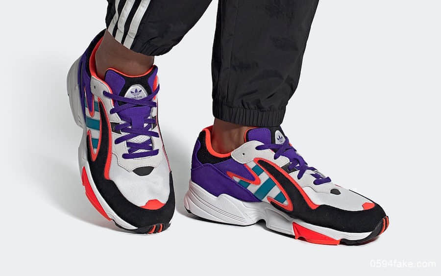 色彩碰撞+复古外形!这双adidas Yung-96 Chasm你心动了吗? 货号:EF1427