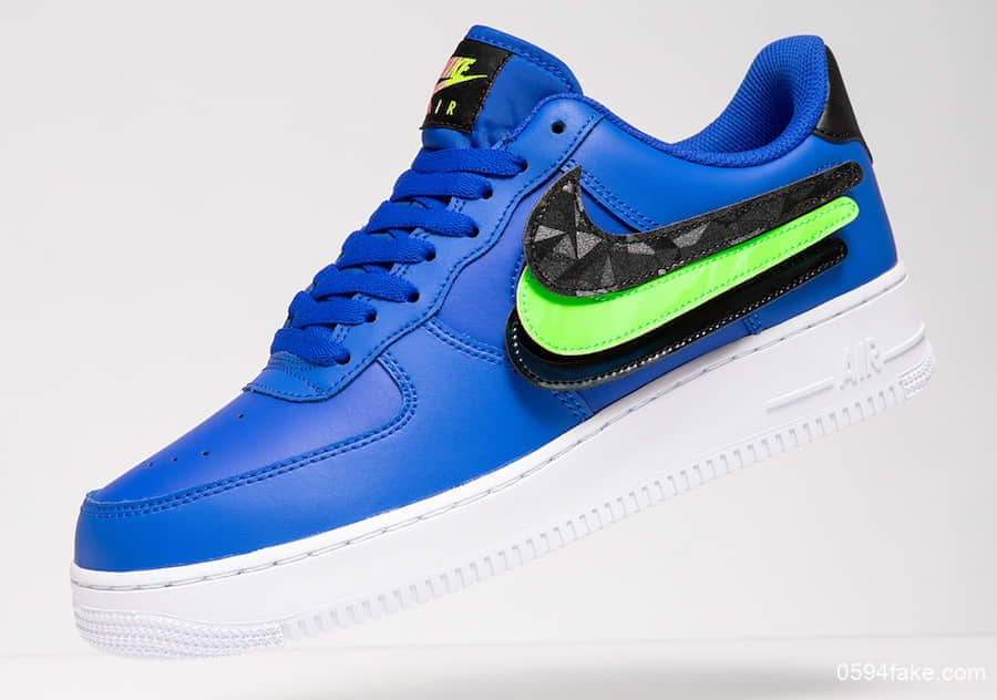 可拆卸式Swooshe!Nike Air Force 1新配色现已发售! 货号:CI0064-400
