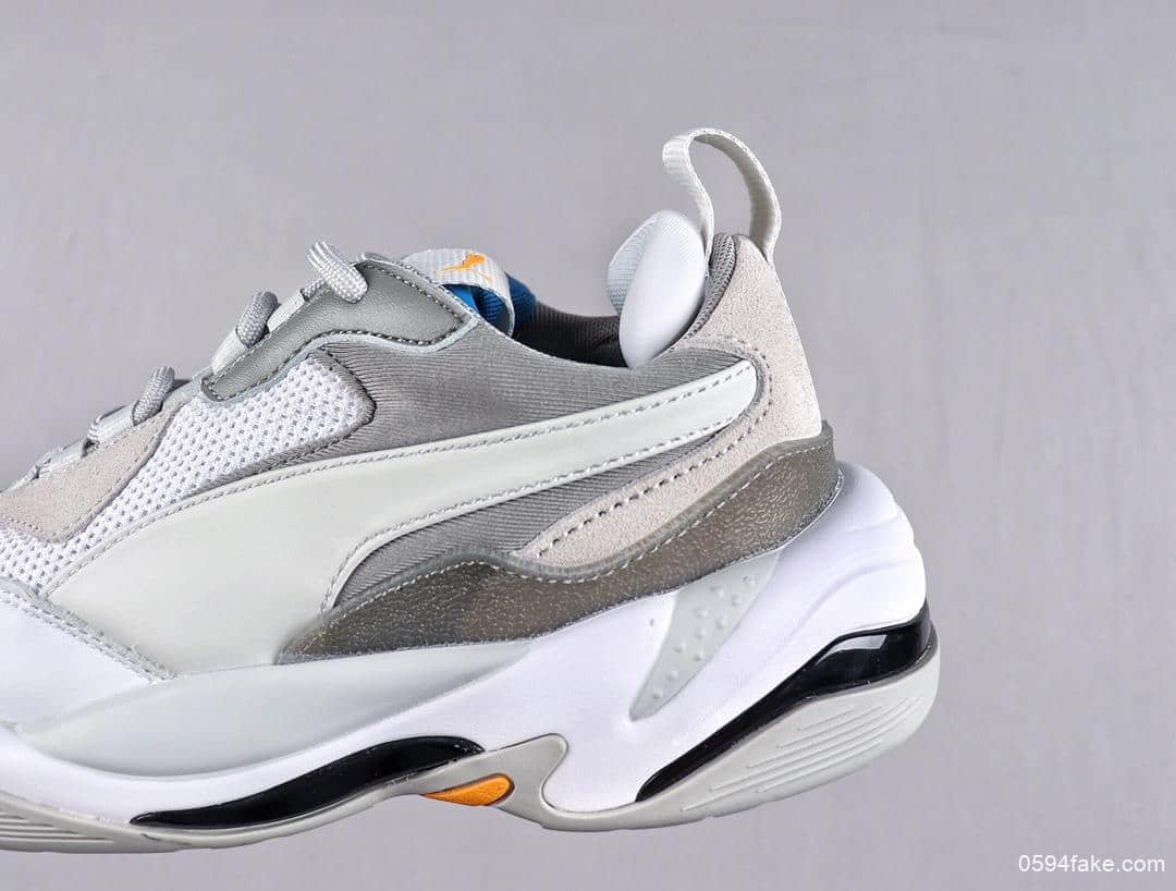 彪马Sneakerness X Puma Thunder L联名款纯原级金泫雅代言复古老爹鞋 货号:367516-08