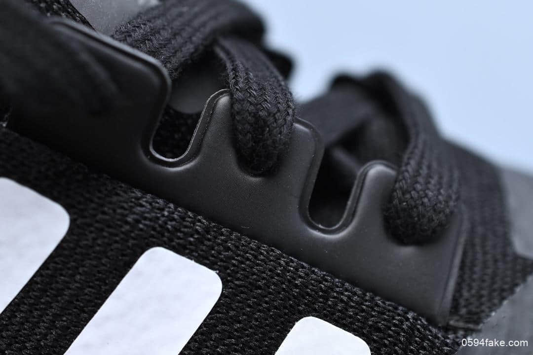 阿迪达斯Adidas NMD R1 Primeknit Triple Black顶级巴斯夫真爆真标针织联名款休闲运动鞋 货号:EF2357