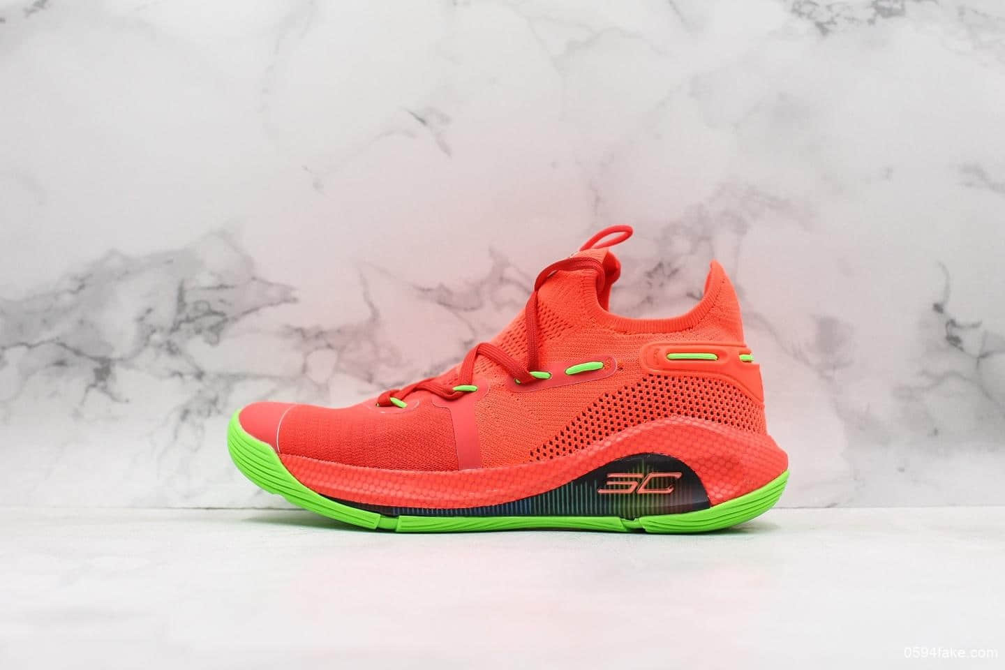 库里UA CURRY 6灭世纯原版本第六代库里实战篮球鞋大几率过验区别市面通货版本 货号:3020612-607