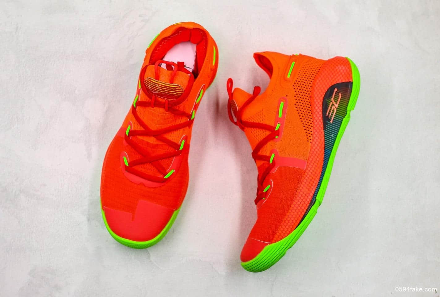 库里UA CURRY 6灭世纯原版本第六代库里实战篮球鞋大几率过验区别市面通货版本 货号:3020612-607