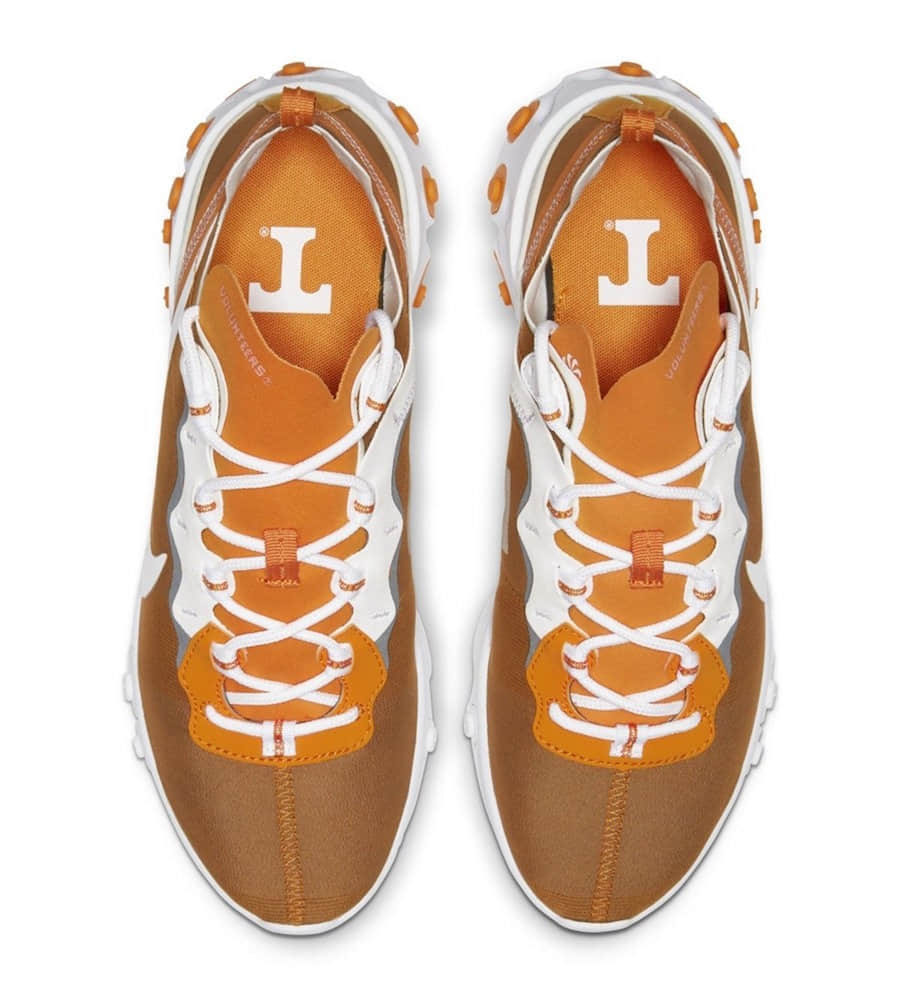 Nike React Element 55“Tennessee”又曝新配色!一抹橘色为你消除了夏季的炎热!
