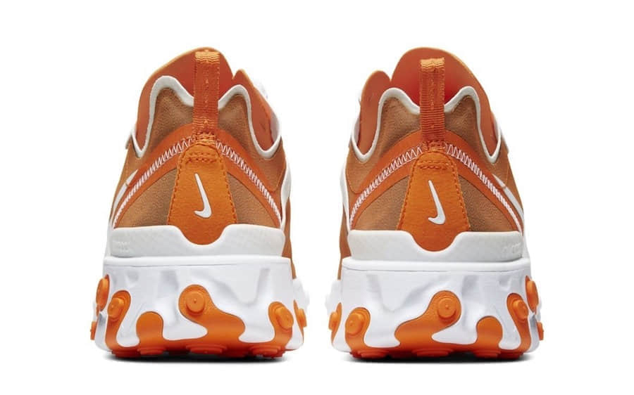 Nike React Element 55“Tennessee”又曝新配色!一抹橘色为你消除了夏季的炎热!