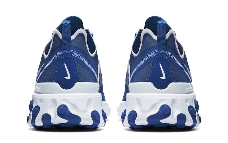 Nike React Element 55“NCAA”系列迎来“Kentucky”配色!此配色预计就在近日内就会发售小伙伴们准备好了吗!