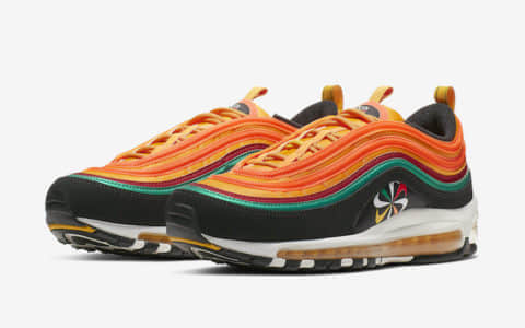 致敬Nike Sunburst经典标志!Nike Air Max 97“Sunburst”将于8月31日发售! 货号:CK9399-001