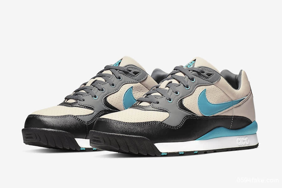 Nike ACG Wildwood迎来新配色“Teal Nebula”!全皮革鞋身质感细腻十足! 货号:AO3116-004