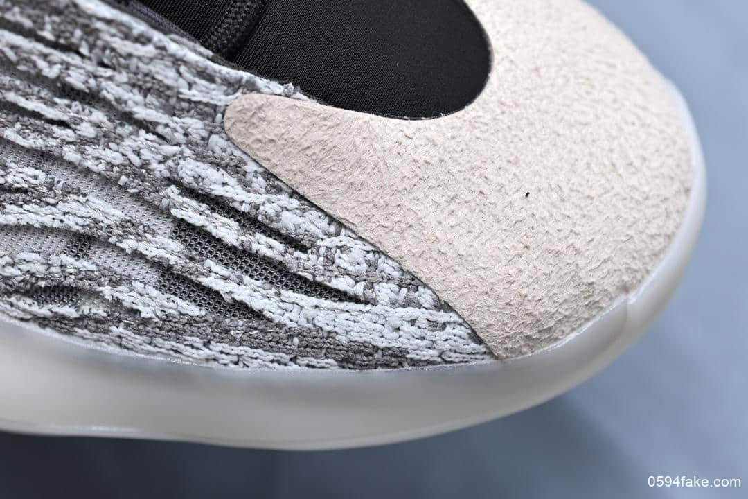 阿迪达斯adidas YEEZY Boost Basketball Quantum纯原版本椰子爆米花中底高帮针织休闲运动篮球鞋量子斑马灰碳黑3M 货号:EG1535