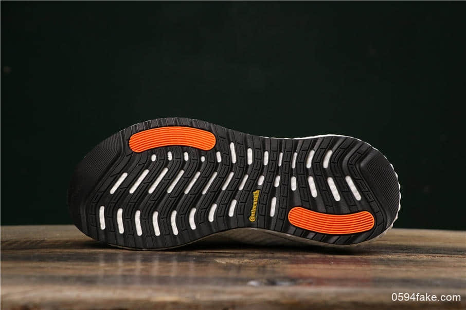 阿迪达斯Adidas Alphaboost System米黄蓝公司级带半码高弹爆米花跑鞋区分市面臃肿鞋型 货号:EF9042