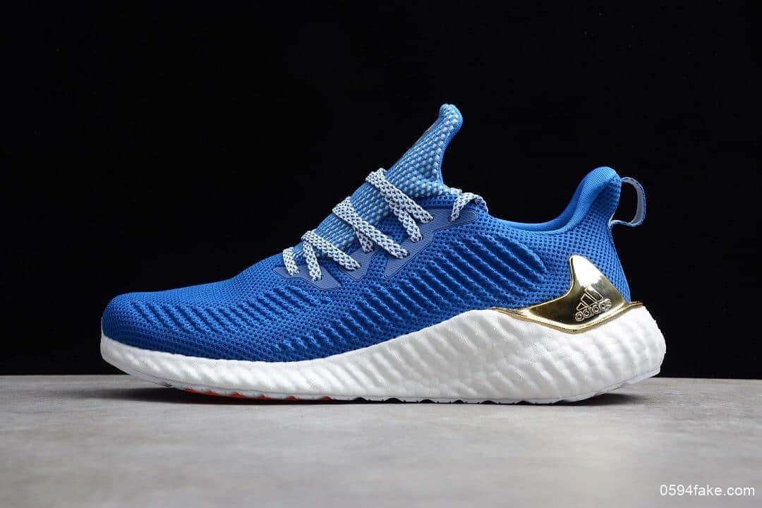 阿迪达斯Adidas Alphaboost System阿尔法蓝白公司级带半码巴斯夫真爆 货号:G54130