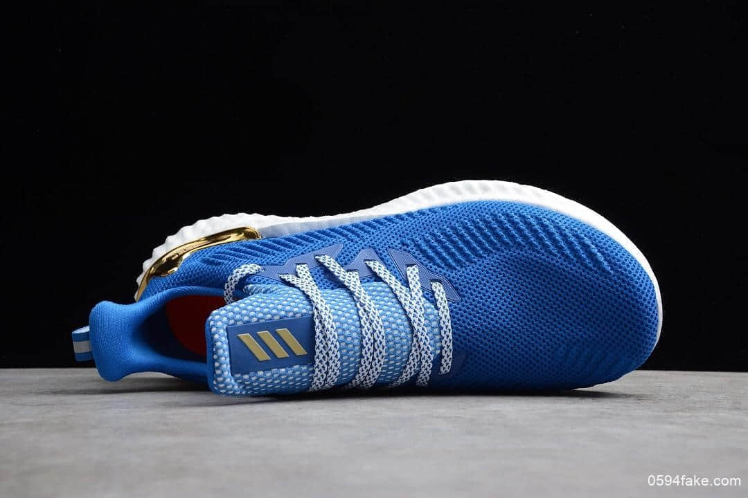 阿迪达斯Adidas Alphaboost System阿尔法蓝白公司级带半码巴斯夫真爆 货号:G54130