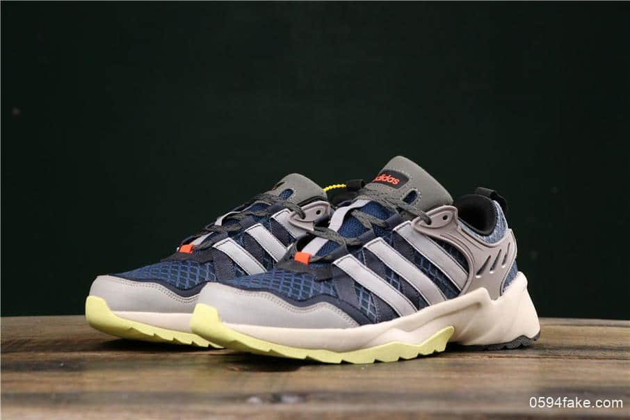 阿迪达斯Adidas Tubular Doom Sock PK深蓝灰公司级NEO10周年庆典顶级古版猎鹰联盟系列休闲透气跑鞋 货号:EH2983