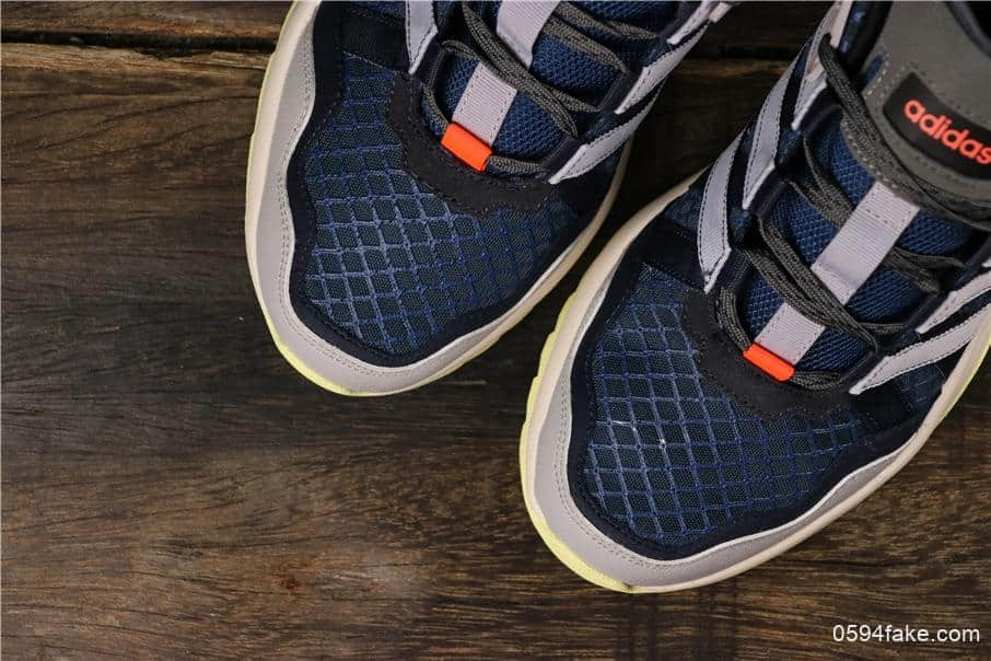 阿迪达斯Adidas Tubular Doom Sock PK深蓝灰公司级NEO10周年庆典顶级古版猎鹰联盟系列休闲透气跑鞋 货号:EH2983