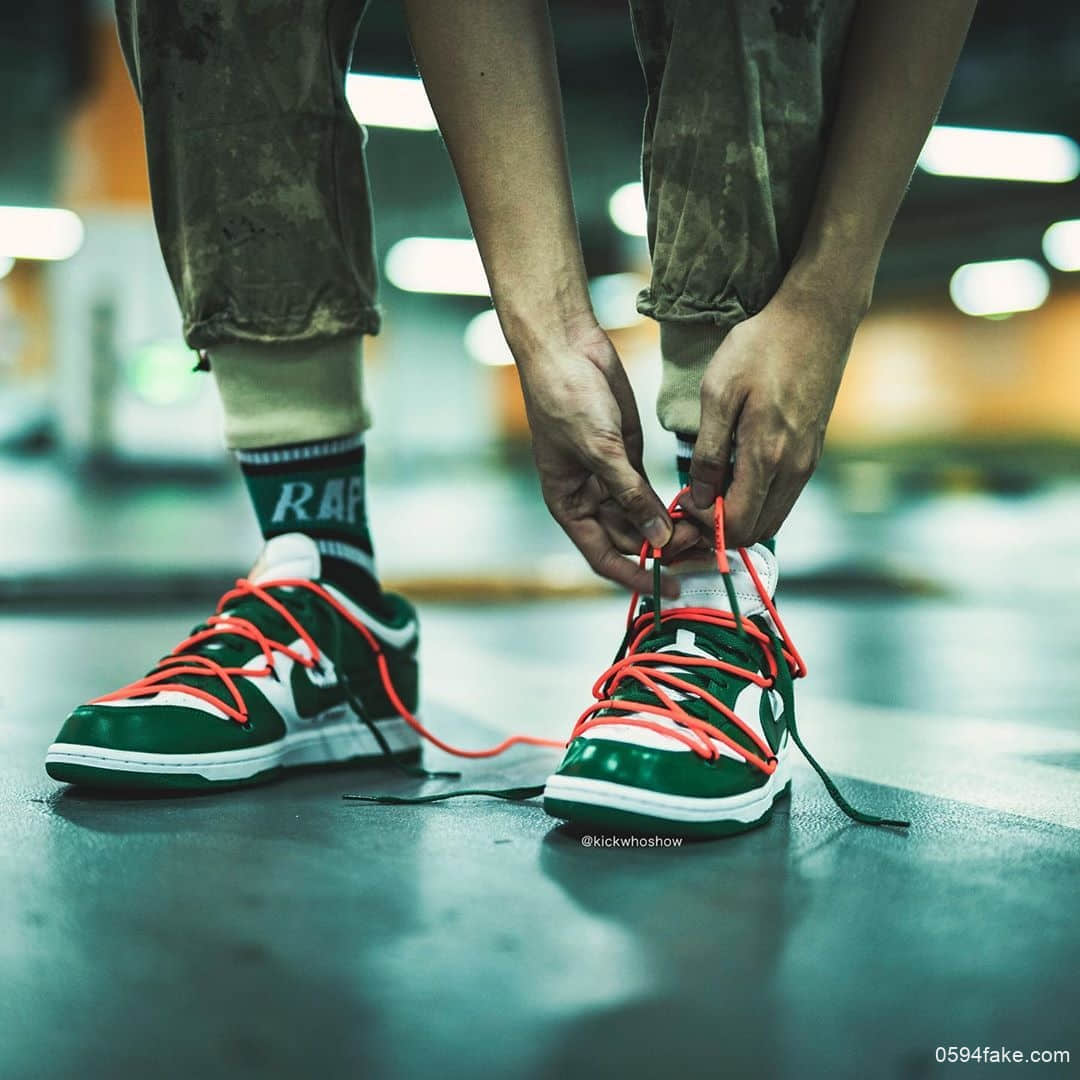 OFF-WHITE x FUTURA x Nike Dunk上脚图曝光!绝对吸睛!