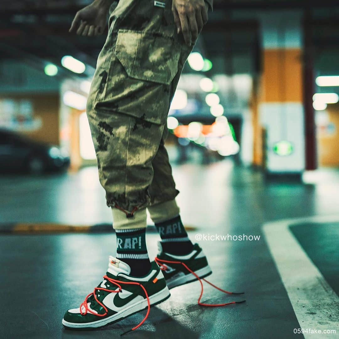 OFF-WHITE x FUTURA x Nike Dunk上脚图曝光!绝对吸睛!