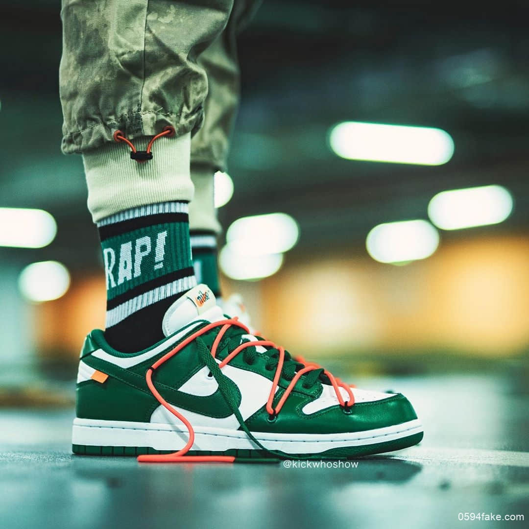 OFF-WHITE x FUTURA x Nike Dunk上脚图曝光!绝对吸睛!