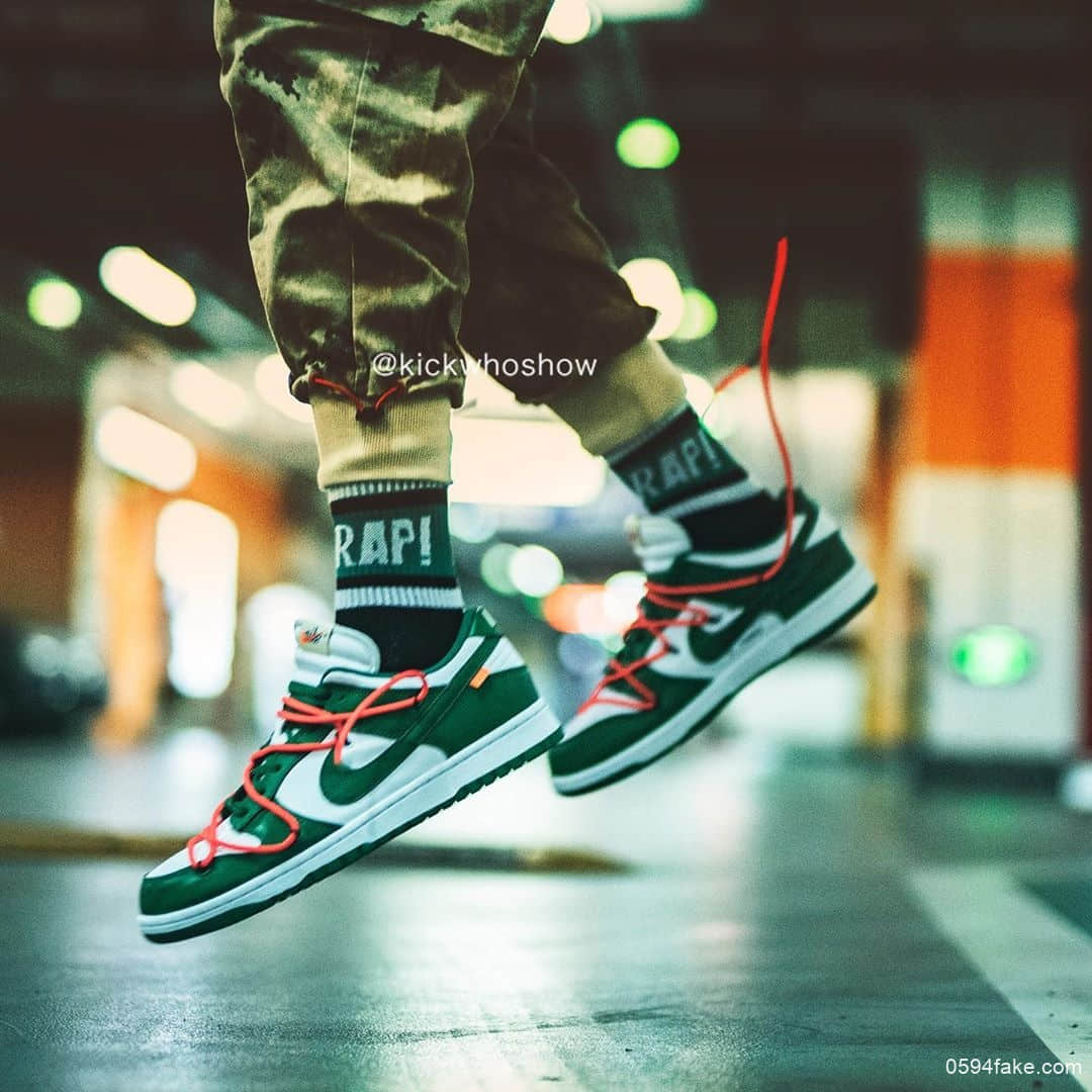 OFF-WHITE x FUTURA x Nike Dunk上脚图曝光!绝对吸睛!