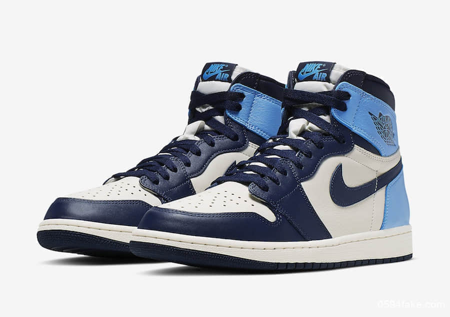 Air Jordan 1 Retro High OG“Obsidian”释出官图!配色真的爱了! 货号:555088-140