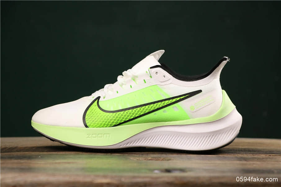 耐克Nike Zoom Graviety公司级版本马拉松透气登月飞马跑鞋内置XP气垫正确双层组合底 货号：BQ3203-100