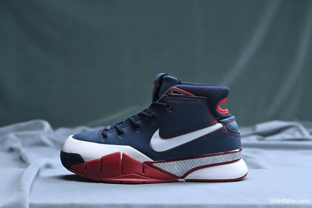 耐克Nike Kobe 1 Protro纯原版本科比1代实战篮球鞋全掌一体式Air Zoom气垫拼接式牛皮头层支持实战 货号:AQ2728-004