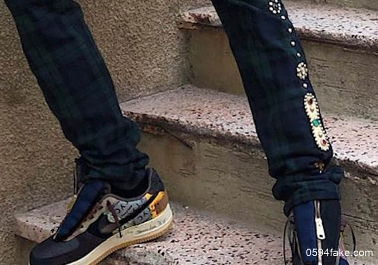 Travis Scott x Nike最新联名款释出!这双Air Force 1有点酷!