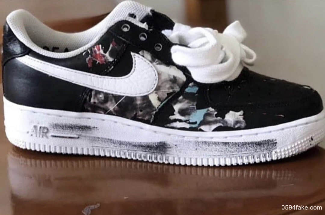 PEACEMINUSONE x Nike Air Force 1细节图释出!双层鞋面还能这么玩!