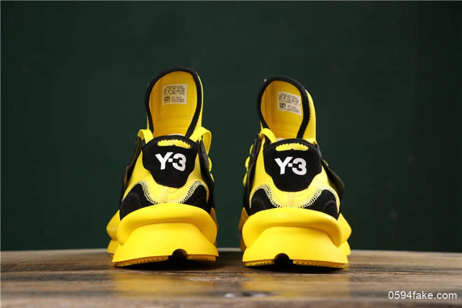 阿迪达斯Adidas Y-3 Kaiwa Chunky Sneakers三本耀司纯原版本凯瓦系列复古百搭轻量老爹鞋 货号:BC0937