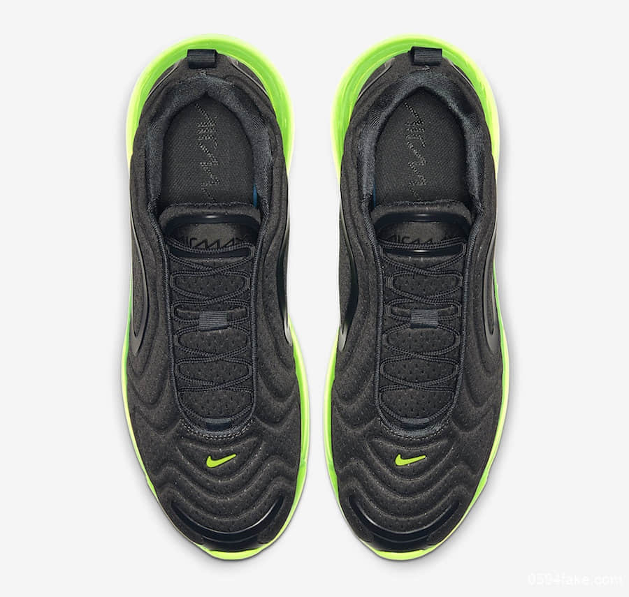 荧光绿可视气垫!简直骚气十足!Nike Air Max 720新配色来袭! 货号:AO2924-018