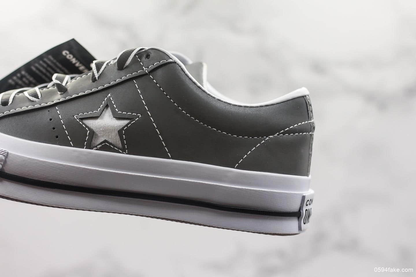 匡威Converse One Star Academy Low Top真标版本杰克一星木村全系列经典低帮复古百搭硫化板鞋3M反光变色龙蓝底