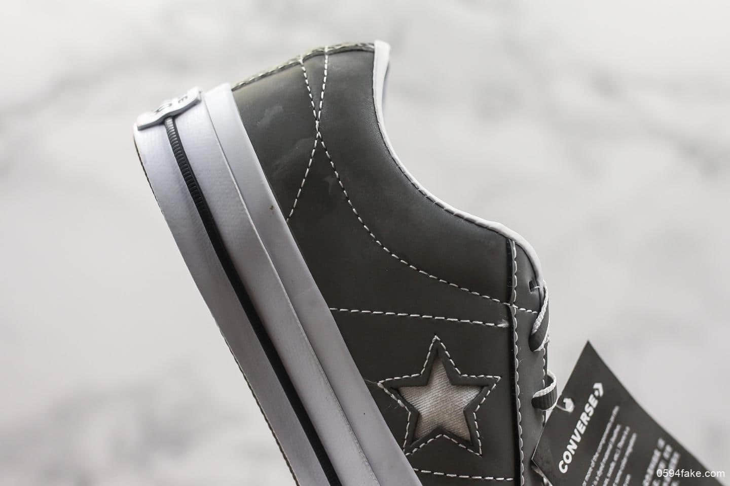 匡威Converse One Star Academy Low Top真标版本杰克一星木村全系列经典低帮复古百搭硫化板鞋3M反光变色龙蓝底