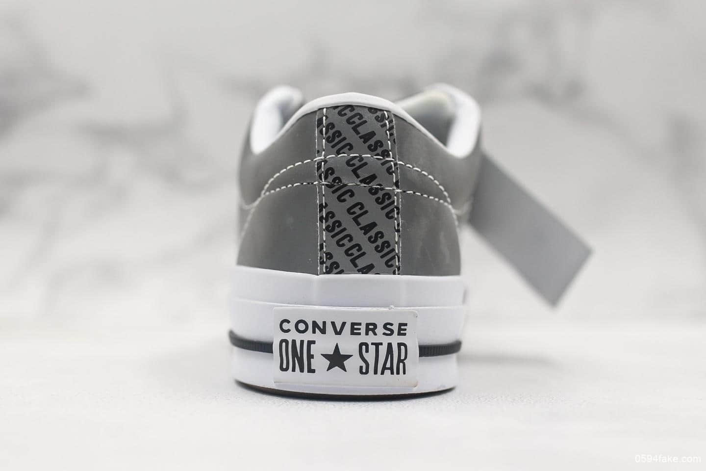 匡威Converse One Star Academy Low Top真标版本杰克一星木村全系列经典低帮复古百搭硫化板鞋3M反光变色龙蓝底
