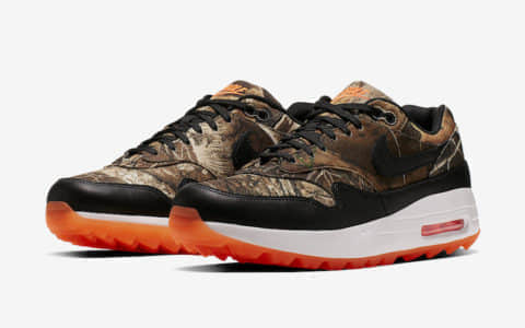 Nike Air Max 1 Golf NRG“Realtree Camo”将于8月22日发售!充满秋冬气息! 货号:BQ4804-210