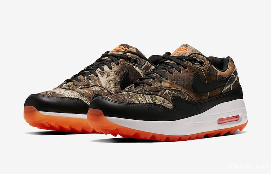 Nike Air Max 1 Golf NRG“Realtree Camo”将于8月22日发售!充满秋冬气息! 货号:BQ4804-210