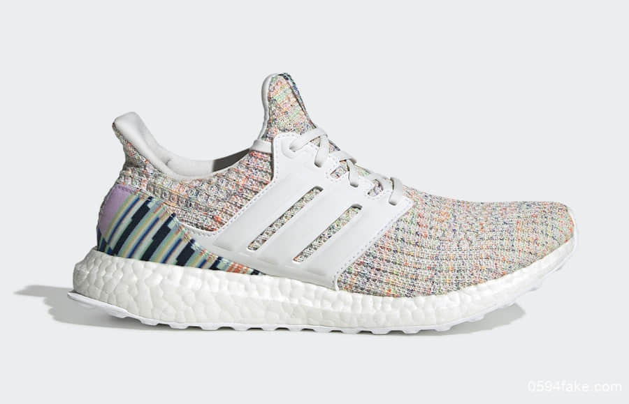 又是多彩编织鞋面!这款adidas Ultra Boost能否俘获你的芳心? 货号:F34079