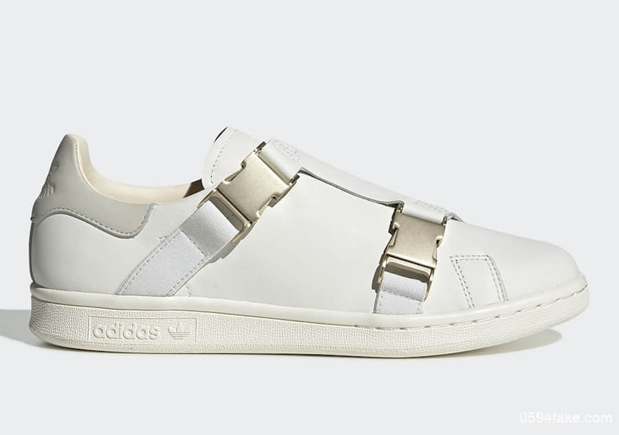 绝对让你眼前一亮!这双adidas Stan Smith Buckle一定要看! 货号:EE4889