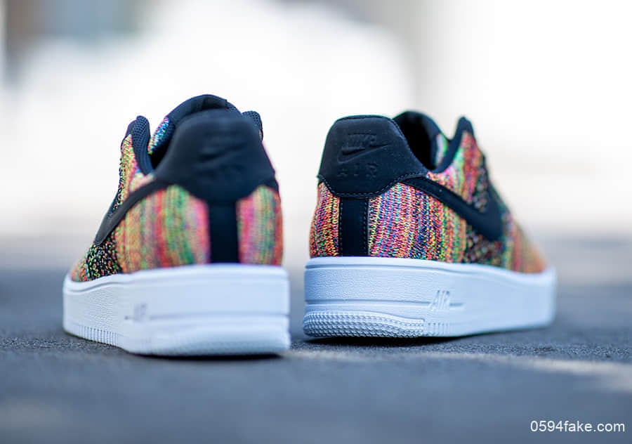 Nike Air Force 1 Flyknit 2.0这个新配色简直让人眼花缭乱! 货号:BV0063-002