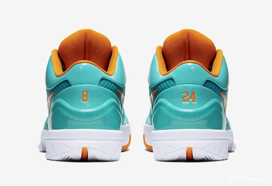 青色鞋面搭配芒果金黄细节!Undefeated x Nike Kobe 4 Protro“Spurs”即将发售! 货号:CQ3869-300