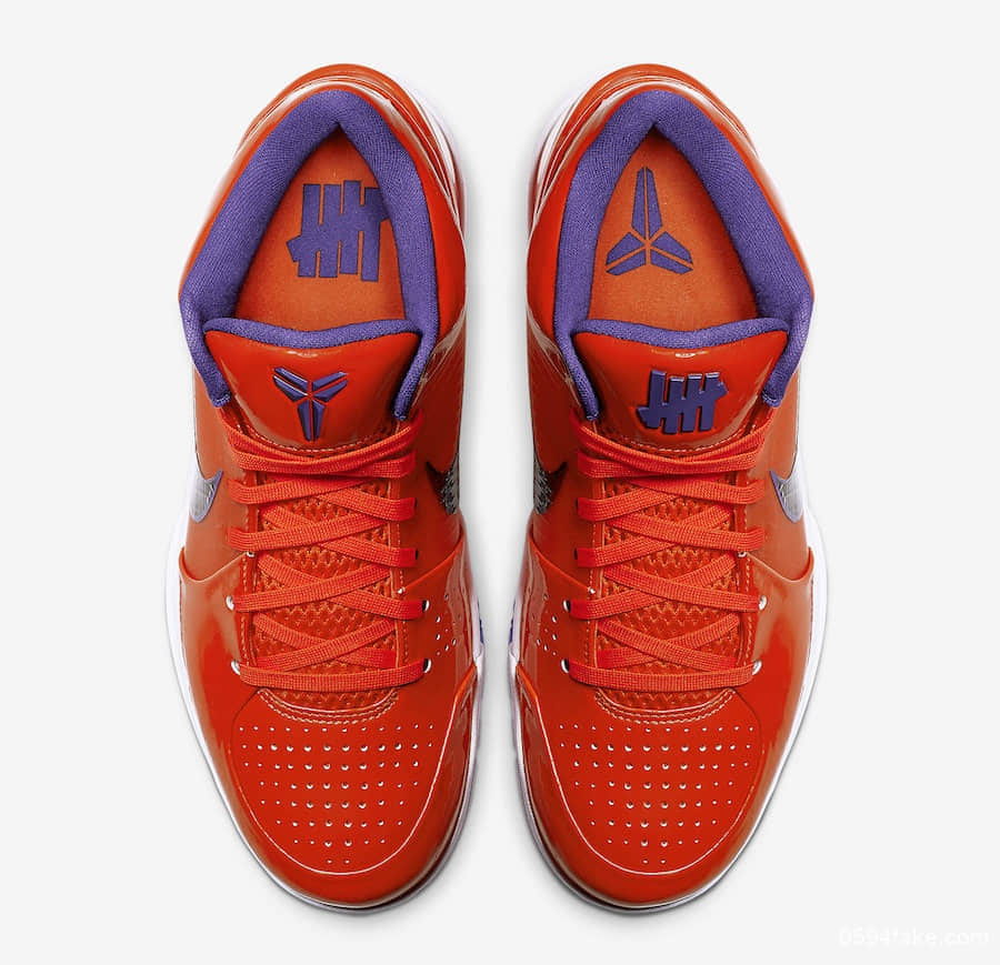 活力满满橙色系!Undefeated x Nike Kobe 4 Protro“Suns”即将发售! 货号:CQ3869-800